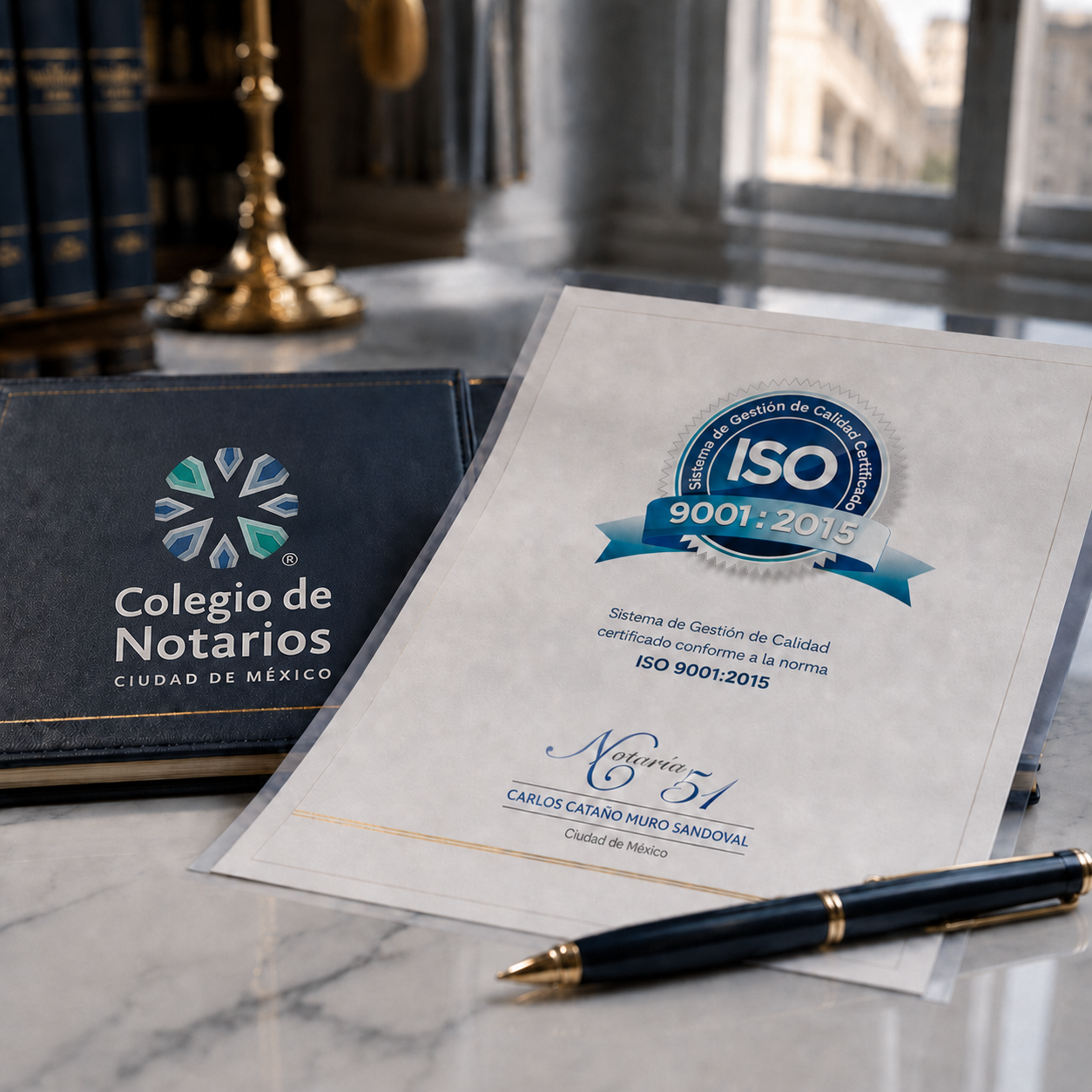 Certificación ISO 9001:2015 Notaría 51